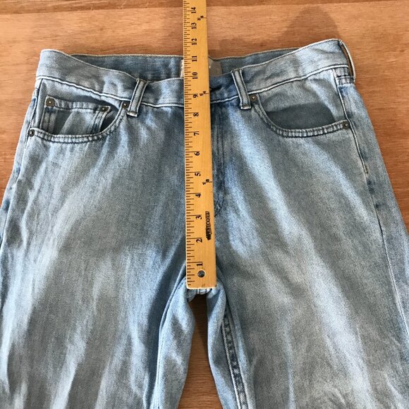 Everlane The Summer Jean Men 29x30 Blue Mid Rise Medium Wash Stretch 17096 - Picture 5 of 13